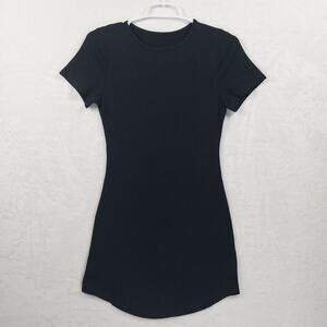 Women's Round Neck Short Sleeve T Shirt Dress Irregular Hem Haola NEW
